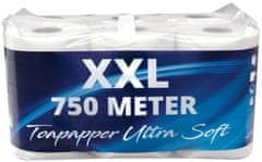 WC-papír XXL 2 rétegű, 750 m
