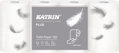 Katrin toalettpapír - 3 rétegű, fehér, 8 db
