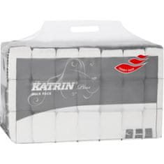 Katrin Összehajtogatott WC-papír - 2 rétegű, fehér, 40x250 db