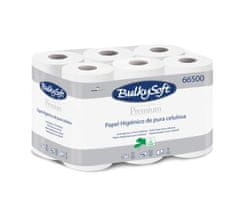 WC-papír BulkySoft Premium, 2 rétegű, 24 m, cellulóz, 12 db