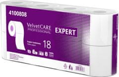 Velvet CARE WC-papír Velvet Professional - 3 rétegű, 18 m, 8 tekercs