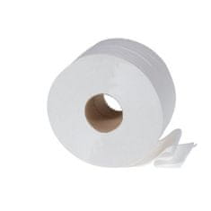 Jumbo WC-papír - kétrétegű, átmérője 19 cm, 12 tekercs