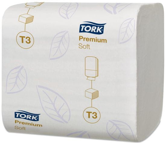 Tork Összehajtogatott WC-papír - T3, 2 rétegű, fehér, 30x252 db
