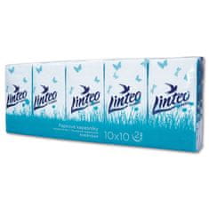 LINTEO Papírzsebkendők - Classic, 10 csomag
