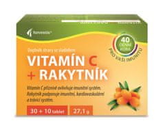 C-vitamin + homoktövis - 40 tabletta