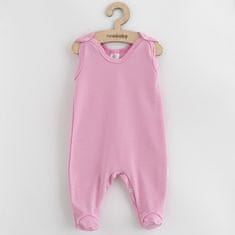 NEW BABY Alkalmi öltözetű babakelengye rózsaszín - 56 (0-3m)