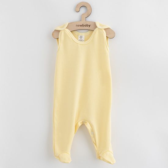 NEW BABY Alkalmi öltözetű babakelengye sárga - 80 (9-12m)