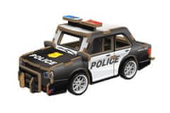 3D fa puzzle - Rendőrségi autó 13 cm