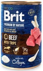 Brit Premium by Nature Dog Cons. - Marhahús tripszekkel 400 g