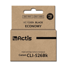 Actis (Canon CLI-526BK) Tintapatron Fekete (KC-526BK)
