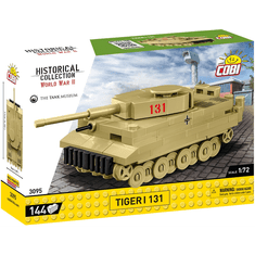 Cobi Blocks Tiger I 131 tank modell (1:72) (3095)