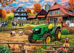 Schmidt Puzzle Farm traktorral: John Deere 5050E 1000 db