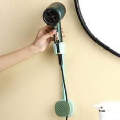 HOME & MARKER® Hajszárító állvány, még egyszerűbb hajszárítás ezzel a kompakt kis fürdőszoba bútor kiegészítővel (1 db) | FENLUSK