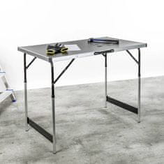 HI összecsukható alumíniumasztal 100 x 60 x 94 cm 423913