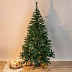 HI zöld karácsonyfa fém állvánnyal 180 cm 438382