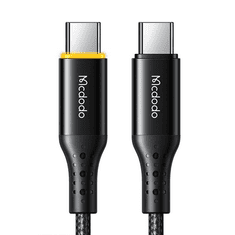 Mcdodo CA-3461 USB-C - USB-C kábel PD 100W 1.8m fekete (CA-3461) (CA-3461)