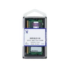 Kingston ValueRAM KVR16LS11/8 8GB (1x8GB) 1600MHz DDR3L SODIMM Laptop Memória