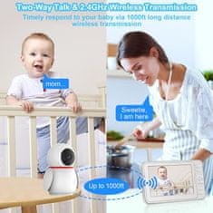 BOT Baby monitor kamerával BM4 Tuya BOT Baby monitor kamerával BM4 Tuya