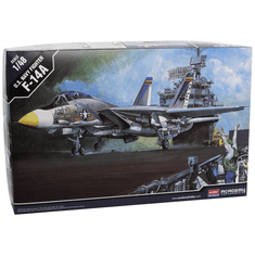 Academy U.S. Navy Fighte r F-14A Tomcat vadászrepülőgép műanyag modell (1:46) (MA-12253)