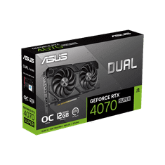 ASUS GeForce RTX 4070 Super 12GB GDDR6X Dual EVO OC Edition Videókártya (DUAL-RTX4070S-O12G-EVO)