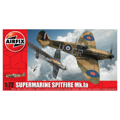 Airfix Supermarine Spitfire Mk.Ia vadászrepülőgép műanyagmodell (1:72) (01071B)