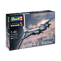 REVELL Junkers Ju188 A-1 Racher repülőgép műanyag modell (1:48) (03855)