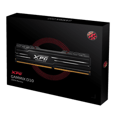 A-Data 32GB / 3600 XPG Gammix D10 Black DDR4 RAM KIT (2x16GB) (AX4U360016G18I-DB10)