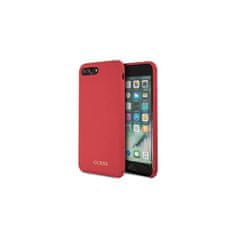 Guess iPhone 8 Plus piros/arany logós szilikon tok