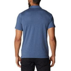 COLUMBIA Póló kék XL Tech Trail Polo Shirt