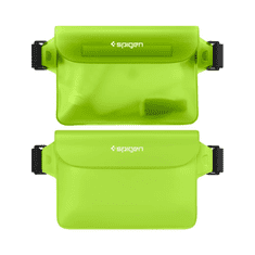 Spigen Aqua Shield Univerzális Vízálló Táska - Zöld (2db / csomag) (AMP06023)