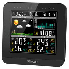 SENCOR SWS 5800 LCD Időjárás állomás (SWS 5800)