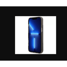 Karl Lagerfeld Apple iPhone 14 Hátlapvédő Tok - Átlátszó/Fekete (KLHCP14SLCKVK)