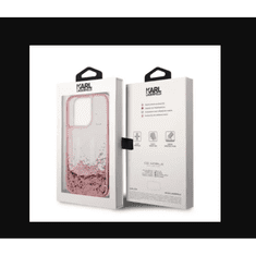Karl Lagerfeld Apple iPhone 14 Pro Hátlapvédő Tok - Rózsaszín (KLHCP14LLBKLCP)
