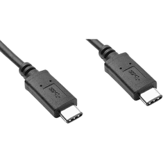 Goobay 67975 USB 3.1 Type-C M - USB 3.1 Type-C M Adatkábel 0.5m Fekete (67975)