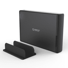 Orico 7688U3 3.5" USB 3.0 Külső HDD ház - Fekete (7688U3-EU-BK-BP)