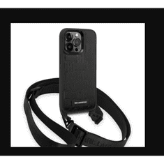 Karl Lagerfeld Apple iPhone 14 Pro Hátlapvédő Tok - Fekete (KLHCP14LSTMMK)