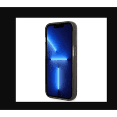 Karl Lagerfeld Apple iPhone 14 Pro Hátlapvédő Tok - Fekete (KLHCP14LLNKHCK)