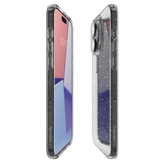 Spigen Apple iPhone 15 Pro Tok - Átlátszó/Csillámos (ACS06701)