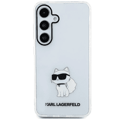 Karl Lagerfeld IML Choupette Samsung Galaxy S24 Tok - Átlátszó/Mintás (KLHCS24SHNCHTCT)
