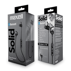 Maxell BT100 SOLID Bluetooth Headset Fekete (303980.00.CN)