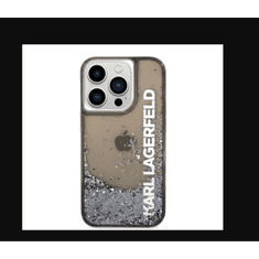 Karl Lagerfeld Apple iPhone 14 Pro Hátlapvédő Tok - Fekete (KLHCP14LLCKVK)