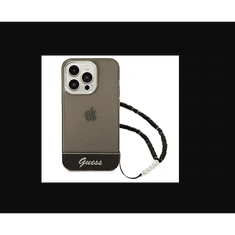 Guess Apple iPhone 14 Pro Hátlapvédő Tok - Fekete (GUHCP14LHGCOHK)