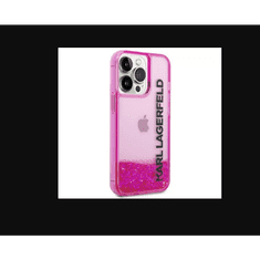 Karl Lagerfeld Apple iPhone 14 Pro Hátlapvédő Tok - Rózsaszín (KLHCP14LLCKVF)