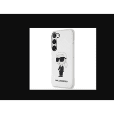 Karl Lagerfeld Samsung Galaxy S23 Hátlapvédő Tok - Átlátszó (KLHCS23SHNIKTCT)