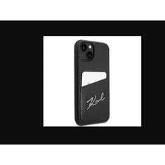 Karl Lagerfeld Apple iPhone 14 Plus Hátlapvédő tok - Fekete (KLHCP14MCSSK)