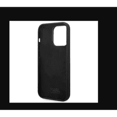 Karl Lagerfeld Apple iPhone 14 Pro Hátlapvédő Tok - Fekete (KLHCP14LSLCTBK)