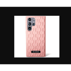 Karl Lagerfeld Samsung Galaxy S23 Ultra Hátlapvédő Tok - Rózsaszín (KLHCS23LRUPKLPP)