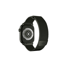 UNIQ Dante Apple Watch S3/4/5/6/7/SE Fém szíj 42/44/45mm - Zöld (UNIQ-45MM-DANGRN)