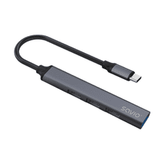 SAVIO AK71 USB-C 3.1 HUB (4 port) (SAVAK-71)