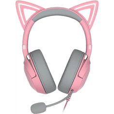 Razer Kraken Kitty Edition V2 Vezetékes Gaming Headset Quartz Edition - Rózsaszín (RZ04-04730200-R3M1)